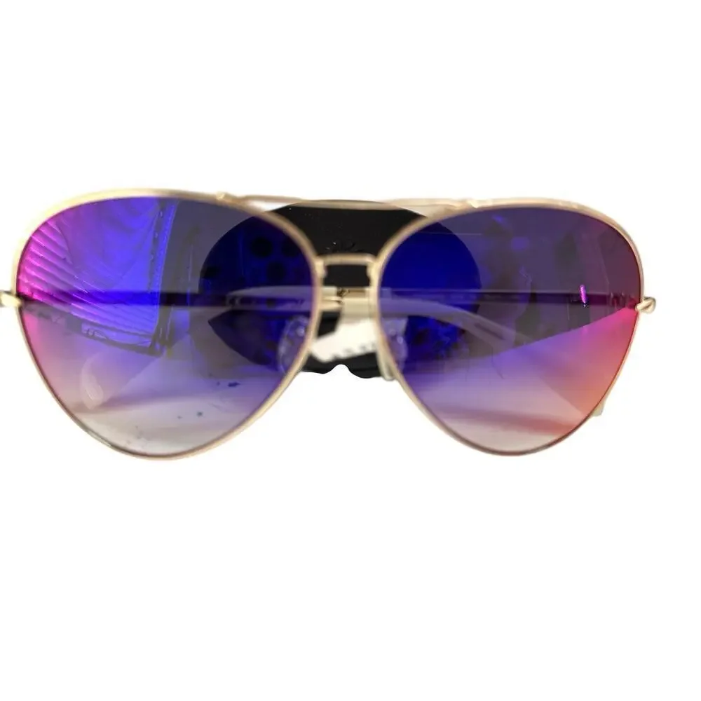 RAG & BONE RNB1006/S 3YG HI GOLD FRAME DARK GREY AUTHENTIC SUNGLASSES 63 -‎ 11